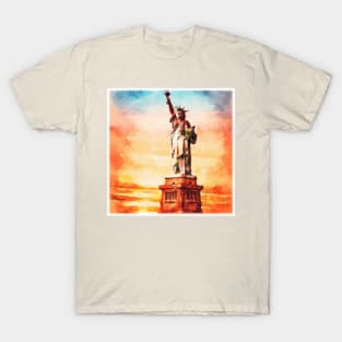 Liberty At Dusk T-Shirt